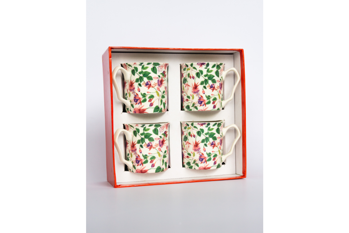 Fuschia 4 Piece Mug Set_001
