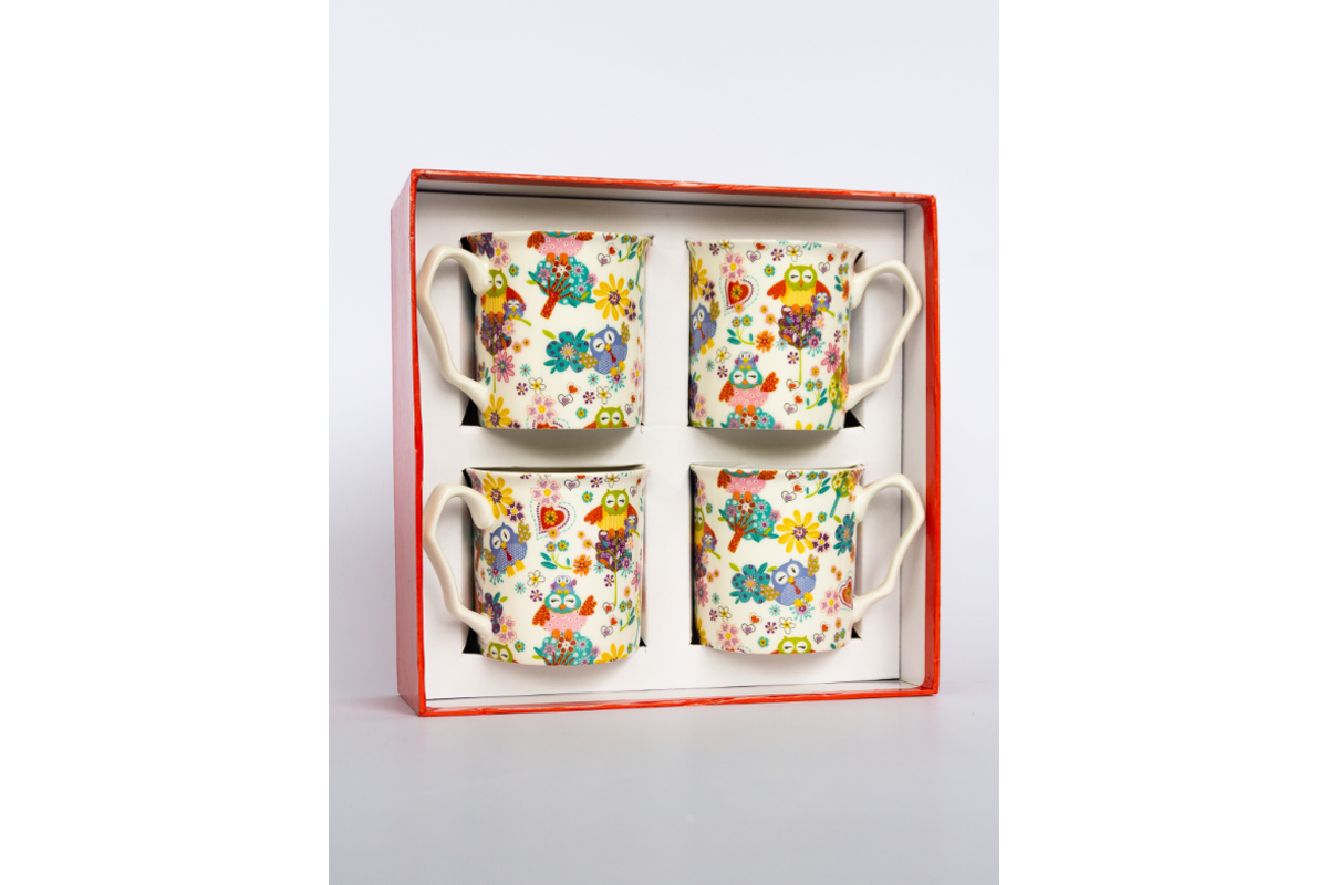 Wise Owls 4 Piece Mug Set_001
