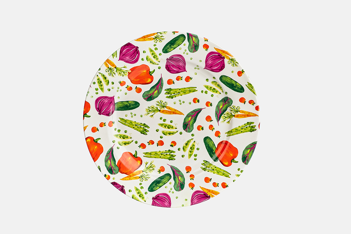 27 cm Round Plate