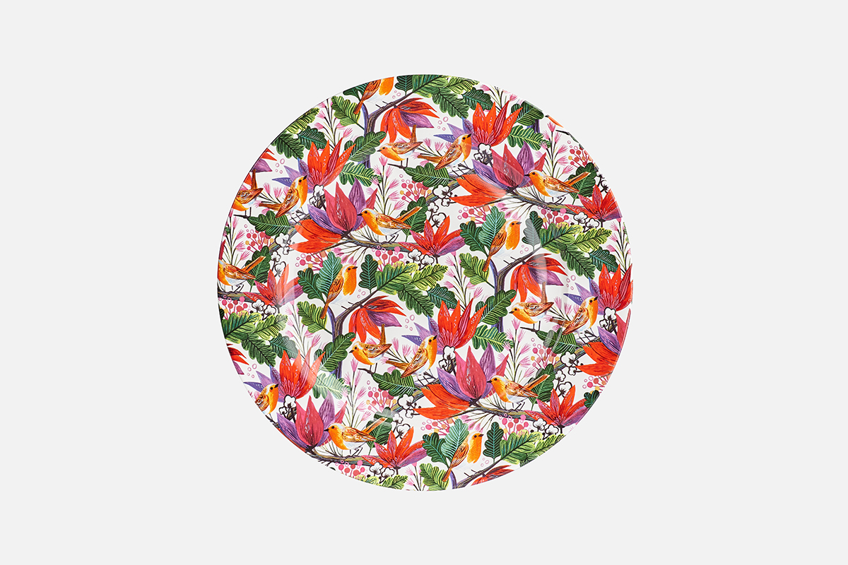 27 cm Round Plate