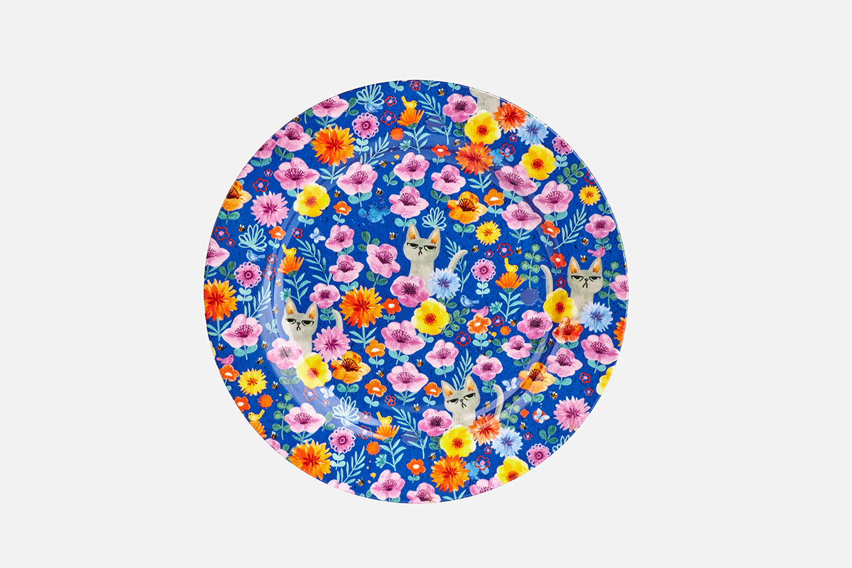 27 cm Round Plate B