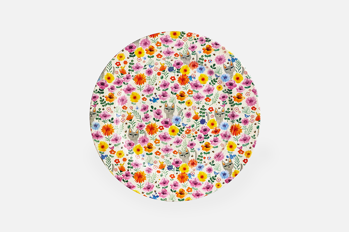 27 cm Round Plate W