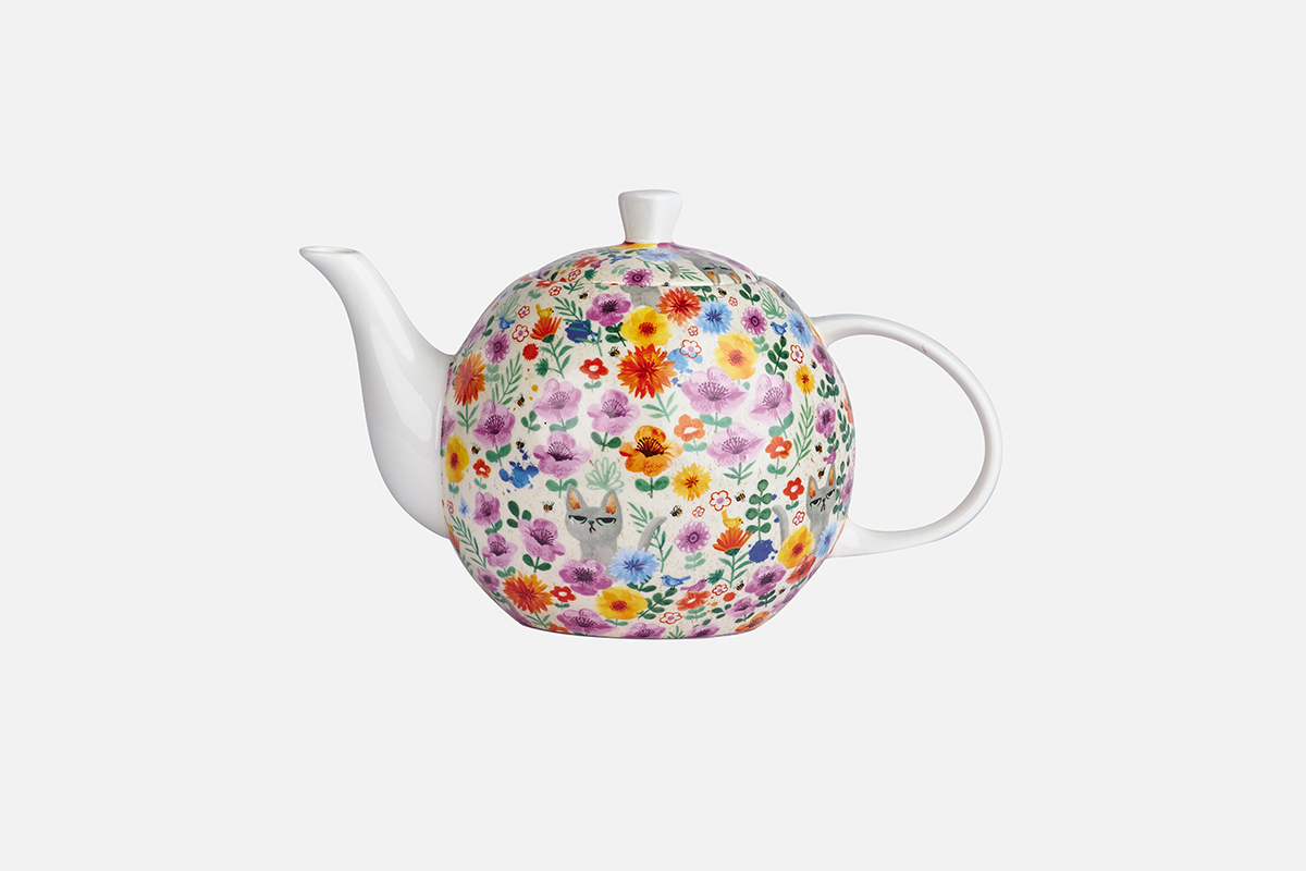 6 Cup Teapot W